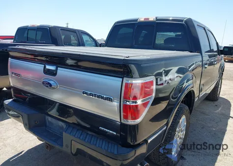 2014 Ford F-150 Platinum from USA, damaged, VIN 1FTFW1EF0EFB46284